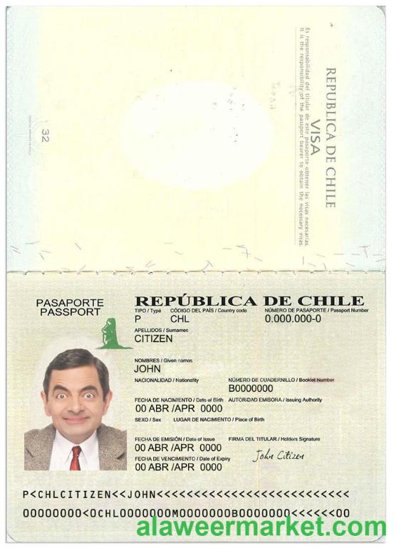 Chile passport version 2